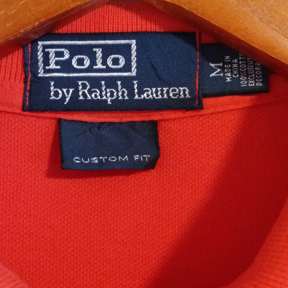🌞RARE Polo Ralph Lauren🌞 - Red-Orange-Yellow Ombre Big Pony S/S Polo